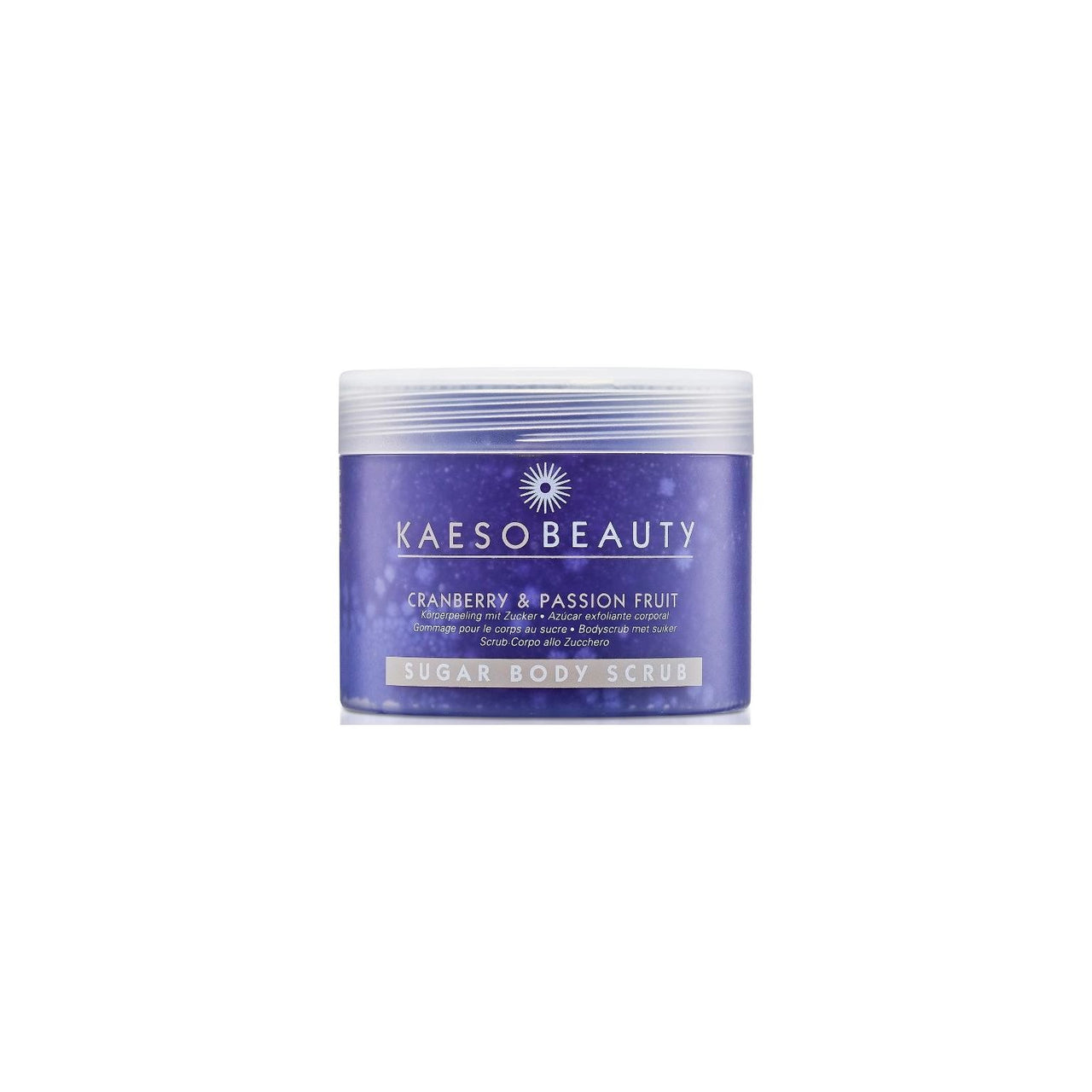 Kaeso Cranberry & Passion Fruit Sugar Body Scrub 450ml