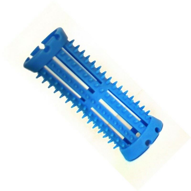 Hairtools Head Jog Rollers Blue 20mm pk12 1