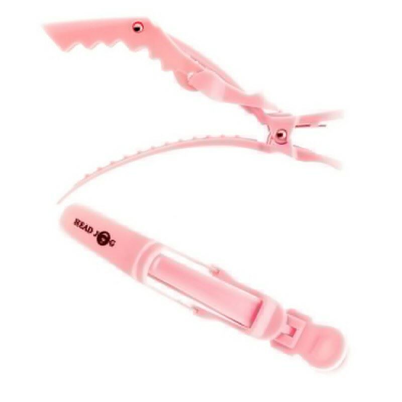 Hairtools Dino Clips Pink pk4 1