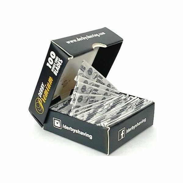 Derby Premium Single Edge Blades x 100 1