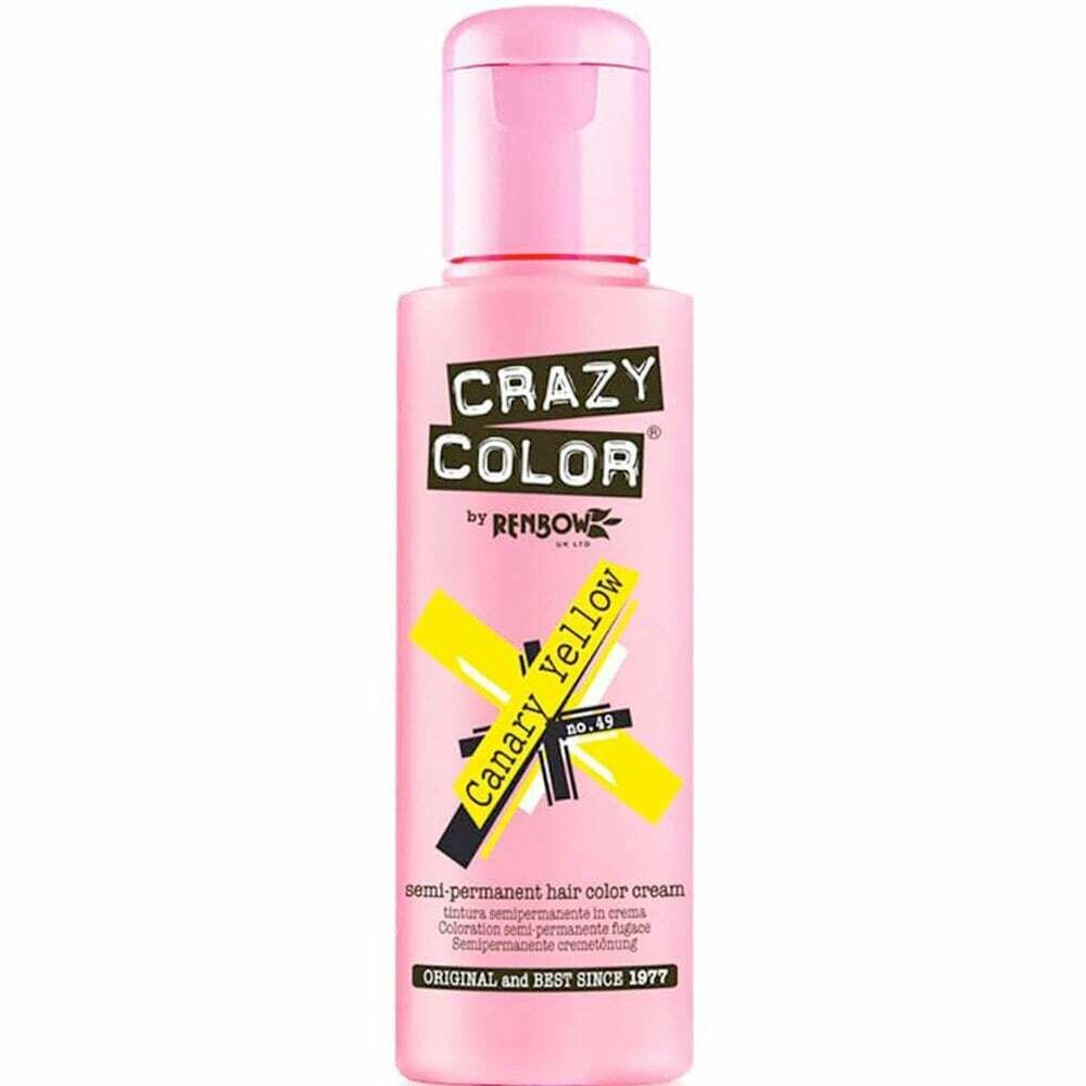 Crazy Colour Canary Yellow 100ml 1