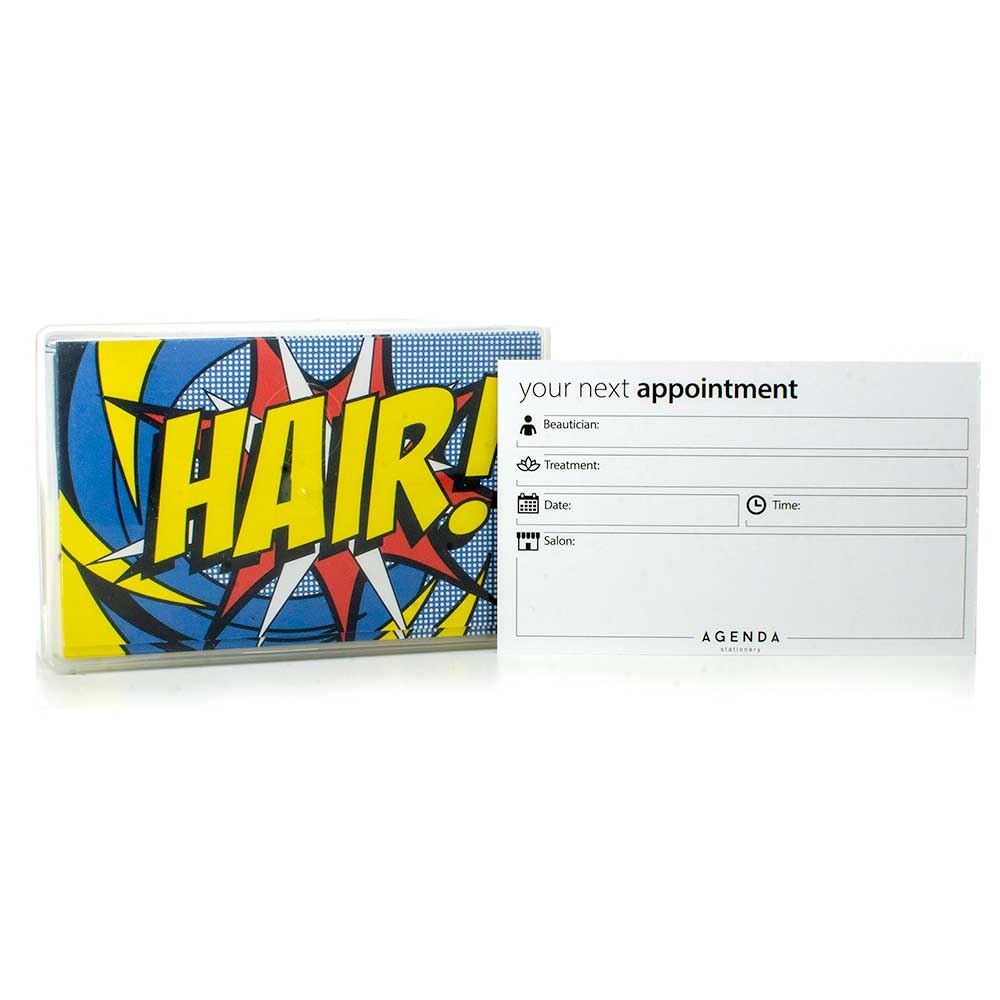 Appointment Cards - Pop Art - Hair (100pcs) 1